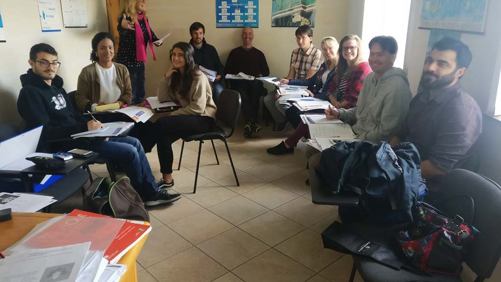 GSE_Malta_Adult_General_English_class_with_a_great_mix_of_nationalities_in_December